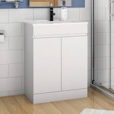 500mm 600mm White Bathroom Sink And
