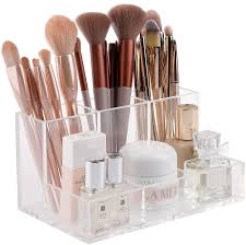 clear makeup brush holder cosmetics
