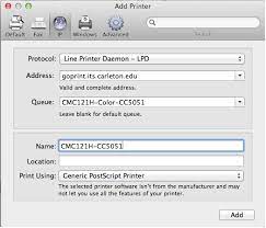 Before setting up your canon printer make sure your router is working well and you have a stable internet connection. How To Setup Printing To A Canon Mfp On A Mac Its Carlpedia Carleton College Wiki