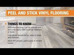 types of vinyl flooring