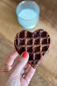 heart shaped waffle cookies reluctant