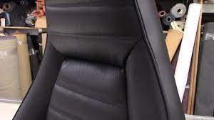 Black Leather Seat Cover