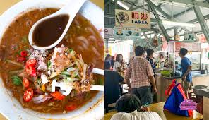 Air itam means black water in malay is a town in penang laksa means assam laksa as it is called in other states and that's why you will get confused with some of the food terms like hokkien mee in. Air Itam Market Annex Food Court Popular Penang Assam Laksa Bisu Oo Foodielicious