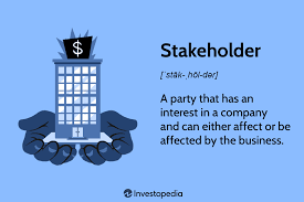 what are stakeholders definition