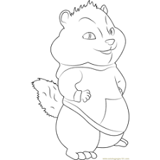 Hello kitty coloring pages ]. Brittany Coloring Page For Kids Free Alvin And The Chipmunks Printable Coloring Pages Online For Kids Coloringpages101 Com Coloring Pages For Kids