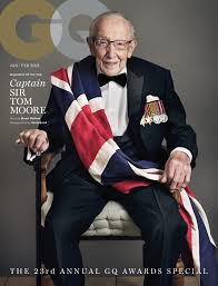 Responding to sir tom's tweet, ba said: Captain Sir Tom Moore I Always Think Of The Beneficial Things British Gq