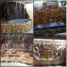 Natural Stone Fountain Waterfall For