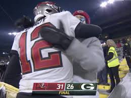 Tom brady is a doting father to his three kids, vivian lake, benjamin, and. Video Tom Brady Celebrates With Son After Bucs Nfc Championship Win