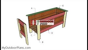 Wood Planter Box Plans Myoutdoorplans