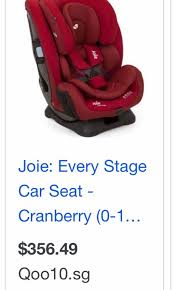 Joie Every Stage Car Seat Cranberry