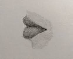 how to draw lips from the side 9