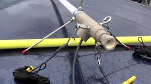 An antenna can then be placed at the top of the tower, clear from the interference of trees or other obstacles. Portable Ham Radio Antenna Youtube