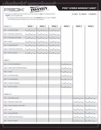 p90xÂ hybrid workout sheet