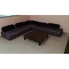 L Shaped Low Height Seating Sofa Set