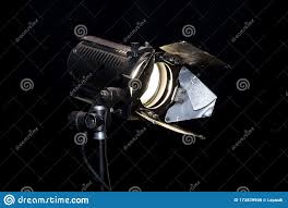 A Portable Light Device Stands On A Tripod And Shines Studio Lighting Equipment Stock Photo Image Of Digital Light 173839906