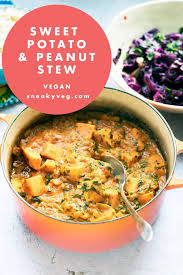 sweet potato and peanut stew vegan