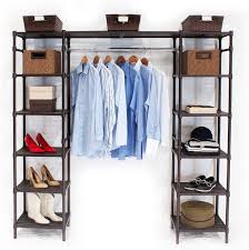 Maybe you would like to learn more about one of these? Buy Seville Classics Expandable Resin Slat Double Rod Clothes Rack Closet Organizer System 74 To 102 W X 14 D X 72 75 H Espresso Online In Taiwan B004vphje0