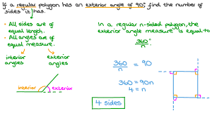 mere of its exterior angle