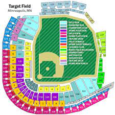 target field seating chart