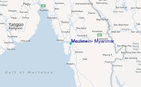Should you travel to myanmar? Moulmein Myanmar Tide Station Location Guide