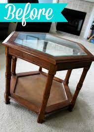 Chalk Paint Side Table Makeover
