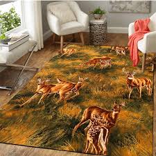 deer area rugs bedroom floor mats