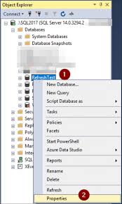 automate database re for sql server