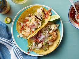 Fish And Shrimp Taco Recipe gambar png