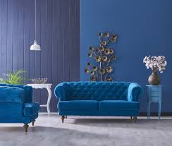 blue sofa lookbook