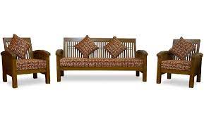 hi tech solid wooden sofa set size
