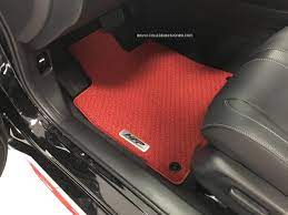 genuine honda red hfp carpet mats 2016