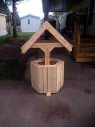 build wood pallet wishing well easy