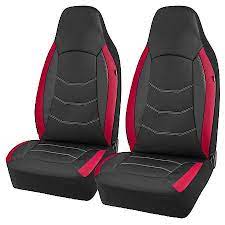 Autocraft Seat Cover Black Red