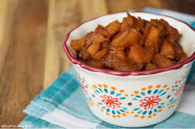 crock pot homemade chunky applesauce