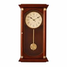 Wooden Qxh039bn Seiko Pendulum Wall Clock