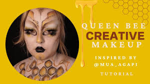 queen bee creative makeup tutorial