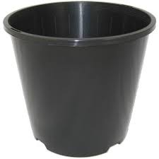 Black Plastic Pot 100mm To 200mm
