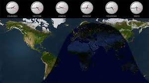 44 Time Zone Clock Wallpaper On
