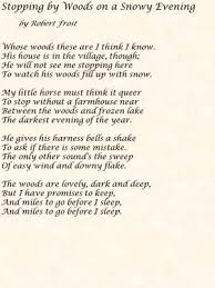 poetry by robert frost