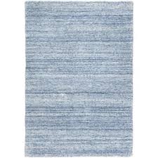 dash albert nordic blue hand loom knotted rug 2 x 3
