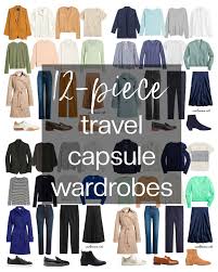 12 piece travel capsule wardrobes une