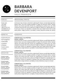 resume templates for mac word