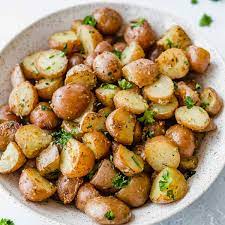 roasted red potatoes with garlic and
