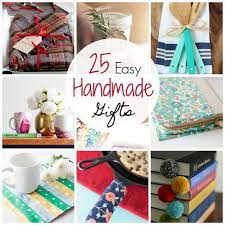 25 quick and easy homemade gift ideas