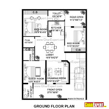 house plan for 35 feet by 50 feet plot