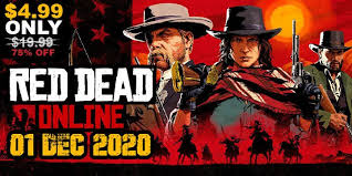 #readdeadredemption #ps5 next generation playstation 5 gameplay of red dead redemption 2 in 4k. Red Dead Online Out On December 1 2020 For 4 99 As A Standalone Title