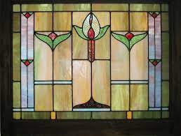 Salvaged Window Antique Stained Glass