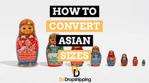 how to convert asian sizes to the us