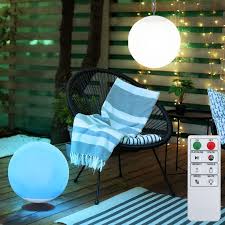 Table Lamp Outdoor Battery Garden Table