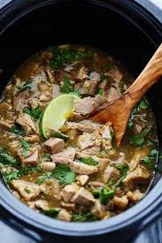 slow cooker pork chili verde the